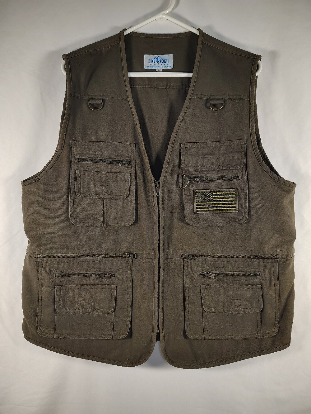 Men's Tactical/Utility Vest -"Blue Stone" Lg